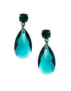 Krystal Swarovski Pear Drop Earrings