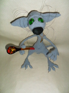 Серенький кот Филимон.