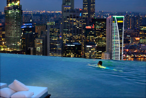 Sands SkyPark Infinity pool в Сингапуре