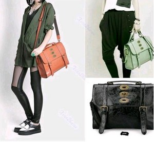 Gossip Girl Vintage Dual-Use Shoulder Bag Backpack Handbag Satchel Faux Leather