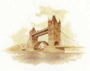 Набор Heritage Tower Bridge на 28 count Evenweave