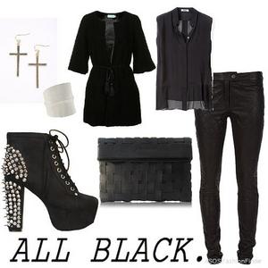 black everything