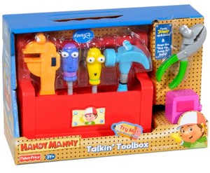 Fisher Price MEISTER MANNY's Sprechende Werkzeugkiste