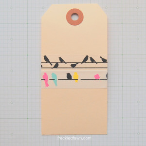 Washi Tape_birds on a wire