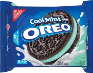 Oreo Cookie Mint Creme!