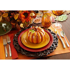 посуду в осенних тонах