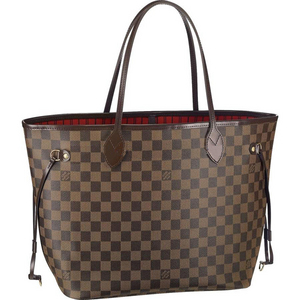 LV Neverfull canvas size MM