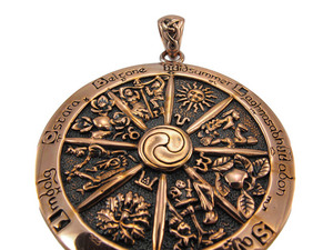 Wheel of the Year Pendant