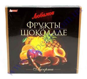 Фрукты в шоколаде Любимов