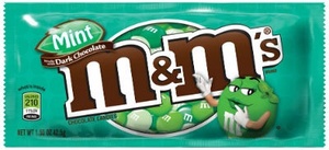 Мятный m&m's