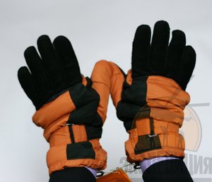 Пуховые варежки-перчатки от Экспедиции