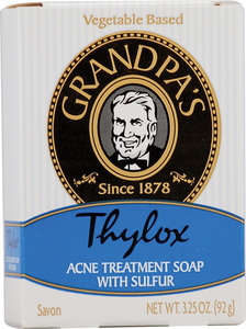 Grandpa's, Thylox, Acne Treatment Soap with Sulfur