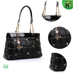 Womens Designer Plaid Leather Handbags CW301313 - CWMALLS.COM