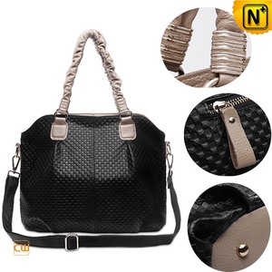 Women Leather Tote Shoulder Handbags CW229181 - CWMALLS.COM