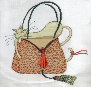 Design Works - Leopard Purse