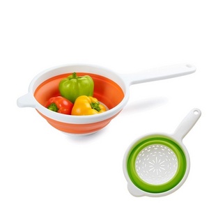 Складной силиконовый дуршлаг Flat Colander