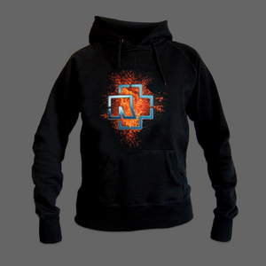 WOMEN’S BLACK LAVA LOGO HOODIE