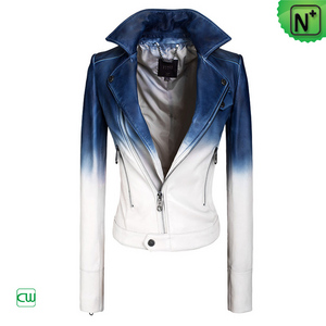 Women Cropped Leather Jakcet CW608335 - M.CWMALLS.COM