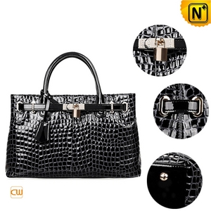 Women Cowhide Leather Tote Handbags CW229021 - CWMALLS.COM