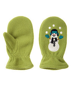 Snowman Microfleece Mitten