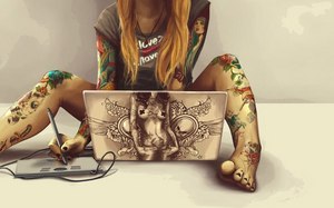 разноцветное тело