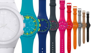 ремешки для часов swatch POP WAVE SUJK108