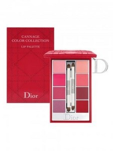 Тревел-сет помады/блески Dior Make Up Sets Cannage Colour Collection Lip Palette