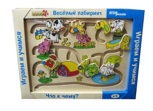Игра Веселый лабиринт Что к чему