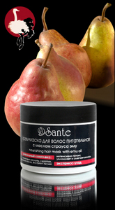 КОРА КРЕМ-МАСКА ДЛЯ ВОЛОС ПИТАТЕЛЬНАЯ  С МАСЛОМ СТРАУСА ЭМУ