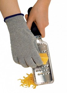 Перчатка для защиты рук при работе с терками и ножами