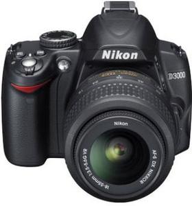 Зеркальный фотоаппарат Nikon D3000 Kit 18-55 VR