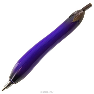 Ручка шариковая "Баклажан"