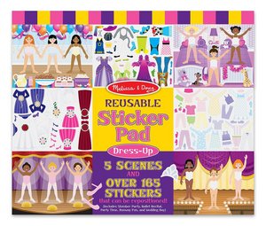 Melissa & Doug Dress-Up Reusable Sticker Pad