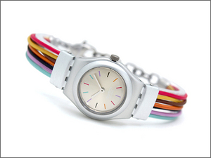 Часики Swatch filamento multicolore YSS1006