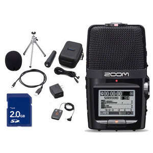 Zoom H2n Digital Handy Recorder with Accessory Pack