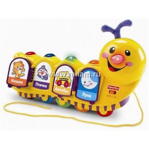 Веселая гусеница "Смейся и Учись" Fisher-Price