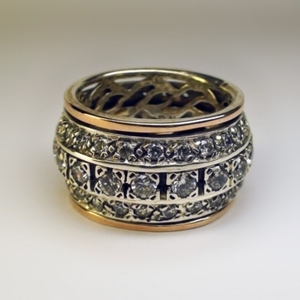 Израильское кольцо (серебро\золото)