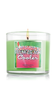 Bath & Body Works  4 oz. Small Candle  Palm Beach Cooler