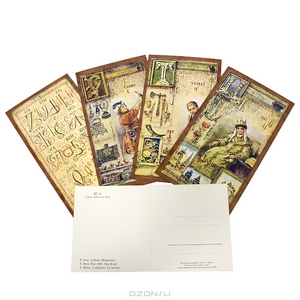 Набор открыток "Азбука" с илл. Е.М.Бём