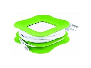 Quirky Держатель шнура для Apple Power Curl 85w, зеленый