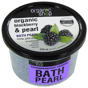 Organic Shop Соль для ванн "Скандинавская ежевика"