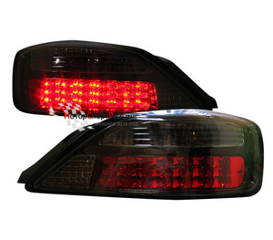 Задние фонари Silvia (S15), светодиодные, чёрный корпус