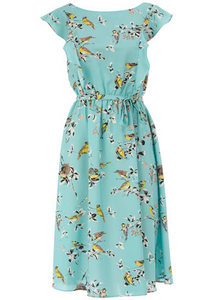 Симпатичное tea dress