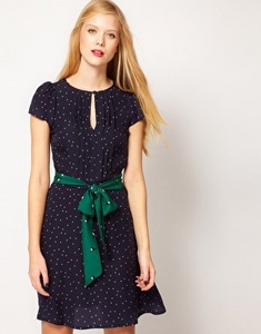 sessun polka dot dress