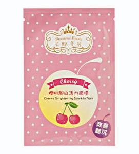 Providence Beauty  Cherry Brightening’s Sparkly Mask