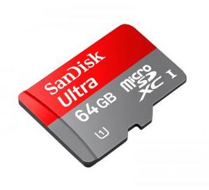 sandisk microSDXC 64GB Class 10