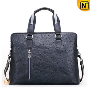 Black Leather Commercial Business Bag CW969869 - cwmalls.com