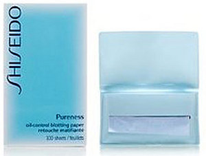Shiseido Pureness Oil-Control Blotting Paper – Очищающие жиропоглощающие салфетки
