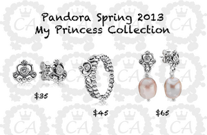 Pandora Spring 2013 My Princess Tiara Collection