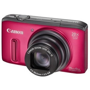 Цифровой фотоаппарат Canon PowerShot SX240 HS черный